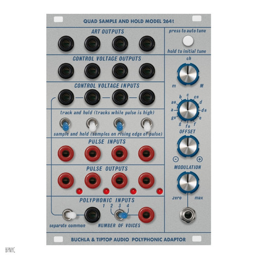 Buchla & Tiptop Audio Quad Sample and Hold model 264t